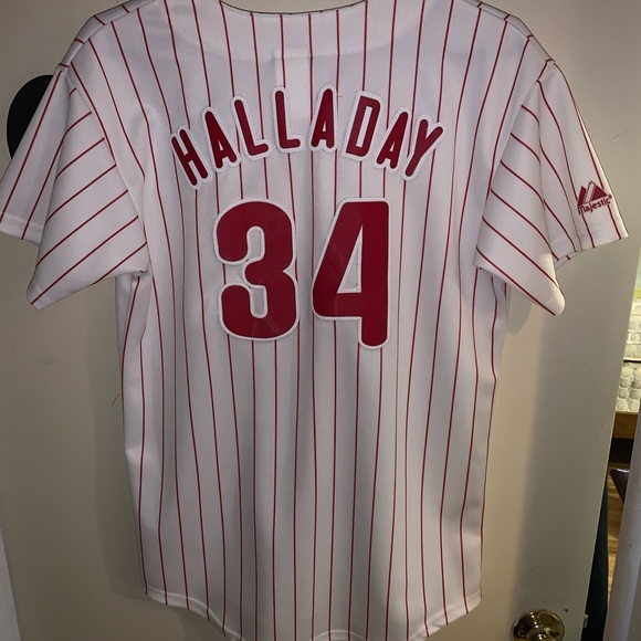NWOT Roy Halladay Phillies Jersey - Picture 3 of 5